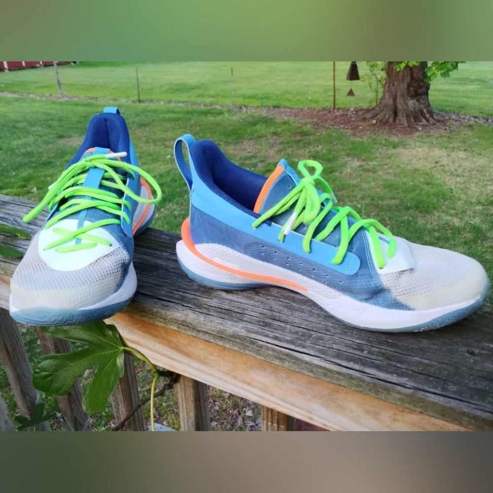 NERF x Under Armour "Super Sooaker" Hovr Basketball Shoes Mens 9 Women's 10.5